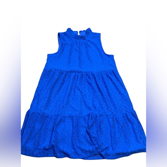 Lilly Pulitzer Blue Lace Midi Dress - Picture 5 of 9